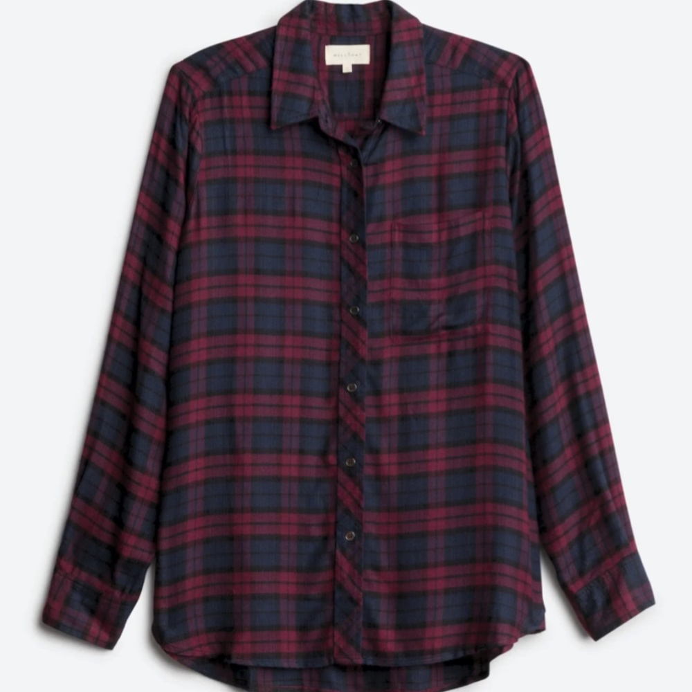 Stitch Fix Mello Day Amarah Super Soft Button Down Shirt Size Medium